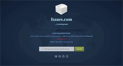 Desktop Screenshot of issues.com