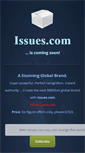 Mobile Screenshot of issues.com